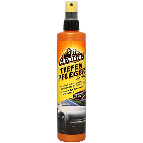 Armor All 10043L Kunststoff-Tiefenpfleger glänzend 300 ml für Vinyl, Gummi, behandeltes Leder, versiegeltes Holz u.v.m.