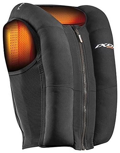 IXON, Motorrad-Airbagweste schwarz orange, XS