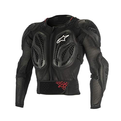 Alpinestars Herren Bionic Action Motorrad berzug, Schwarz/Rot, M-L EU