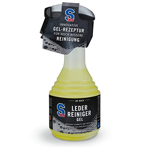 Dr. Wack S100 Lederreiniger Gel 500 ml I Reinigungsspray für Verschmutzungen auf Motorradbekleidung I Reinigungsmittel für Leder