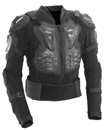 Fox 10050-001-M Herren Protektorenjacke Titan Sport, Schwarz, Medium