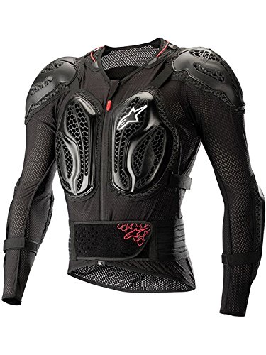Alpinestars 6506818-13-M Bionic Protektorjacke, Größe L, Schwarz/Rot